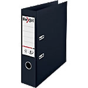 Rexel Choices Lever Arch File 75mm Polypropylene 2 ring Black