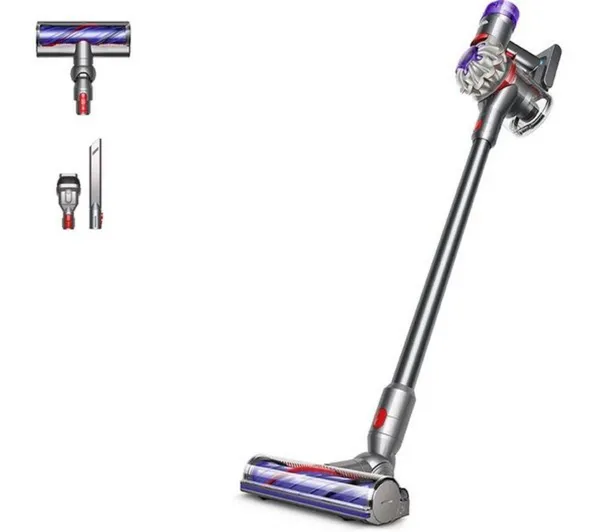 Dyson V8 Advanced Cordless Vacuum Cleaner - Silver Nickel, Silver/Grey 5025155106372