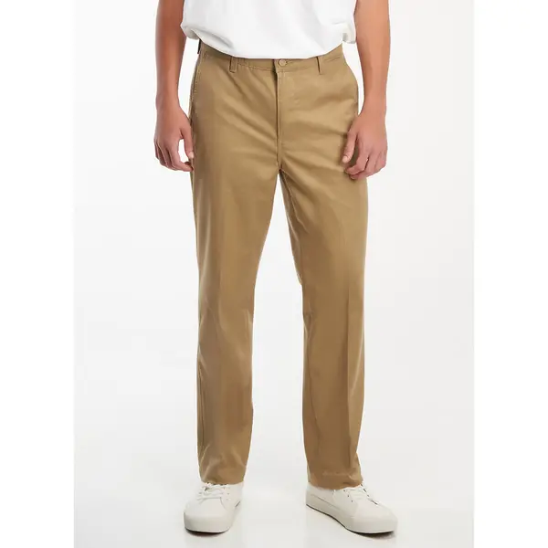 Cotton Mix Straight Chinos