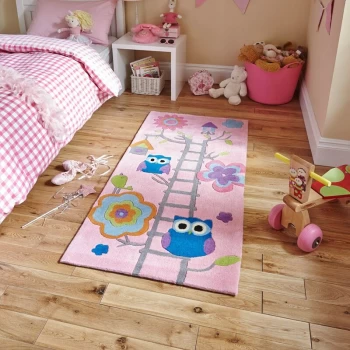 Think Kids 5648 Pink 70cm x 140cm Rectangle - Pink