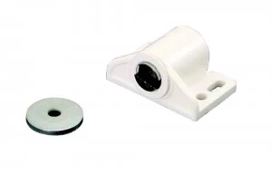 Select Hardware Magnetic Catch Mini White 1 Pack