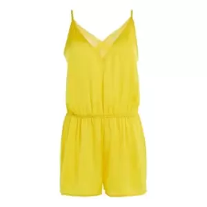 Tommy Hilfiger Cami Romper One Piece - Yellow