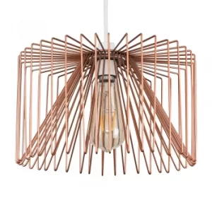 Amadeus Wire Pendant Shade in Copper