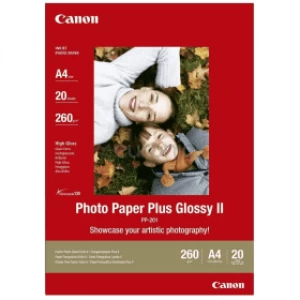 Canon PP-201 A4 Glossy Photo Paper 260gsm 20 sheets