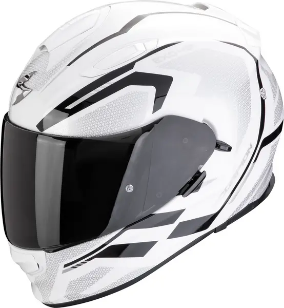 Scorpion EXO-491 Kripta White-Black Full Face Helmet M