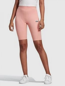 adidas Originals R.Y.V Cycling Shorts - Pink, Size 10, Women