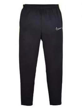 Nike Youth Therma Academy Pants - Black/Yellow, Size L