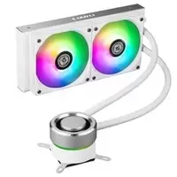 Lian-Li GALAHAD AIO 240mm High Performance RGB CPU Water Cooler - White