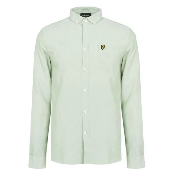 Lyle and Scott Oxford Shirt - Green