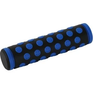 ETC Smiley Face Grips 125mm Black/Blue