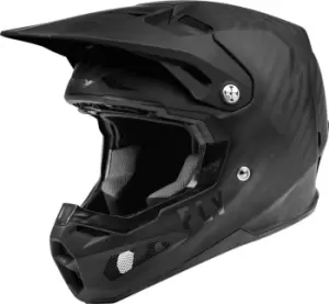 Fly Racing Formula Carbon Prime Solid Motocross Helmet, black, Size S, black, Size S