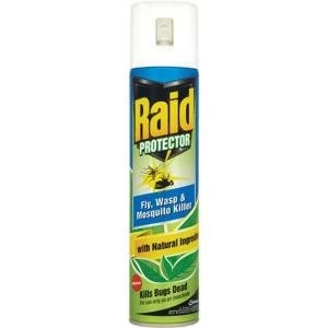 RAID Protector Fly Wasp and Mosquito Killer 300ml 95824