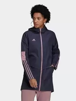 adidas Tiro Parka, Purple, Size 2Xs, Women