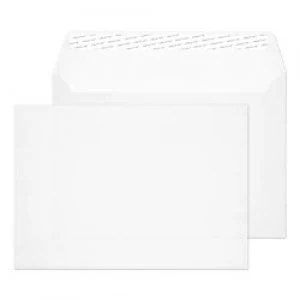 Creative Senses Coloured Envelopes C5 Peel & Seal 162 x 229mm Plain 90 gsm Translucent White Pack of 250