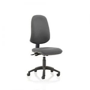 Task Office Chair Eclipse XL III Lever Charcoal Fabric Without Arms