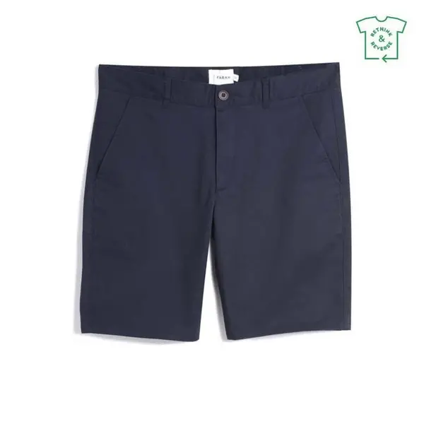 Farah Hawk Chino Shorts - Blue 38 R