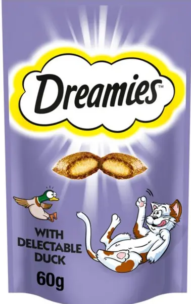 Dreamies Duck Cat Treats 60g