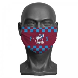 Personalised Scunthorpe United FC Initials Adult Face Mask