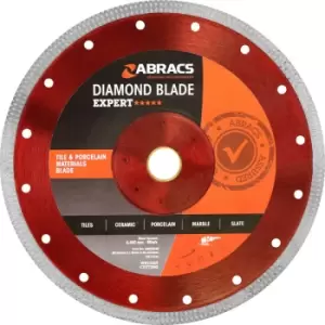 Abracs Tile & Porcelain Diamond Blade 230 x 25.4/22mm