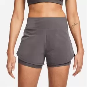 Nike Dri-FIT Bliss 2N1 Short - Grey