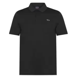 Paul And Shark Logo Polo Shirt - Black