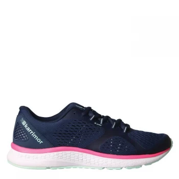 Karrimor Tempo 5 Girls Running Shoes - Navy/Pink