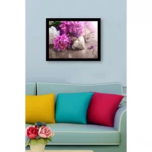 SC0859 Multicolor Decorative Framed MDF Painting