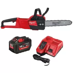 Milwaukee M18 FCHSC-121 18V Fuel Compact Chainsaw with 1 x 12.0Ah Battery