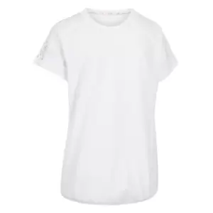 Trespass Womens/Ladies Moor Striped T-Shirt (XS) (White)