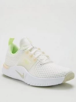 Nike Renew In-season Tr 10 Premium, White/Green, Size 5, Women