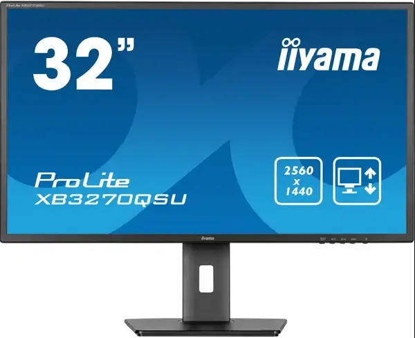 iiyama 32" XB3270QSU WQHD IPS LCD Monitor