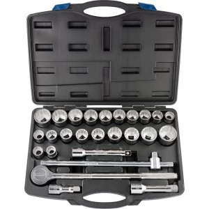 Draper 26 Piece 3/4" Drive Bi Hex Socket Set Metric and Imperial 3/4"