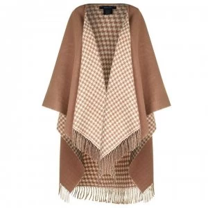 Gant Cable Poncho - Warm Khaki