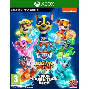 PAW Patrol Mighty Pups Save Adventure Bay Xbox One Series X Game