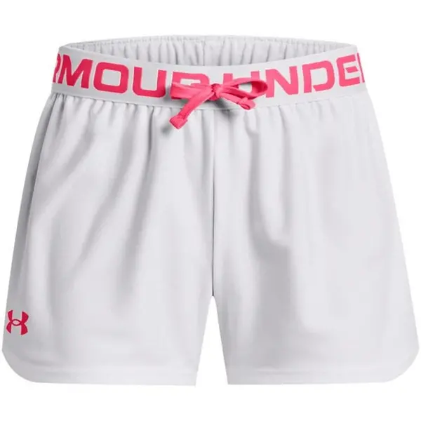 Under Armour Play Up Shorts Junior Girls 13 Years (XL) Black 61801603235