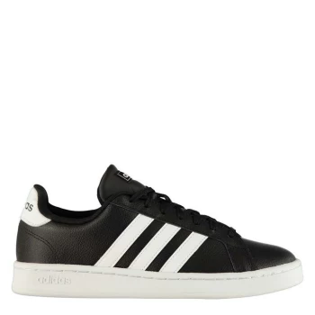 adidas Grand Court Mens Trainers - Black/White