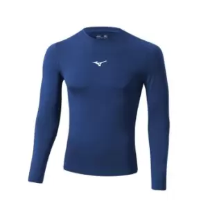 Mizuno Shizuoka Base Layer Top Mens - Blue