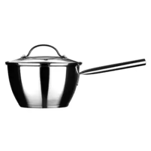 Interiors by PH Tenzo C Series Saucepan, Stainless Steel, Glass Lid