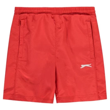 Slazenger Woven Shorts Junior Boys - Red