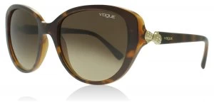 Vogue VO5092SB Sunglasses Dark Havana / Brown 238613 53mm