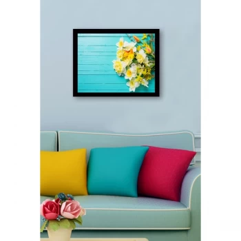 SC0772 Multicolor Decorative Framed MDF Painting