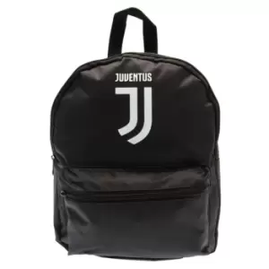 Juventus FC Childrens/Kids Backpack (One Size) (Black)