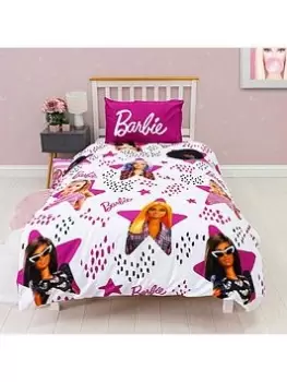 Barbie Stars Rotary Duvet Set Sb, Pink