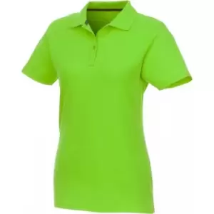 Elevate Womens/Ladies Helios Short Sleeve Polo Shirt (XL) (Apple Green)