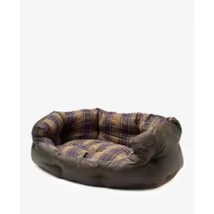 Barbour Wax and Cotton Dog Bed 35" - Green