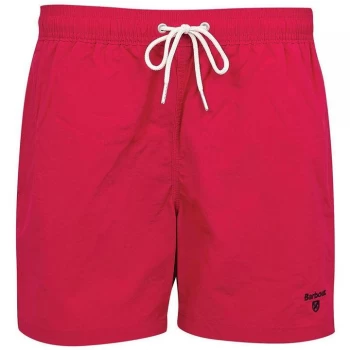 Barbour Logo Swim Shorts - Raspberry RE74