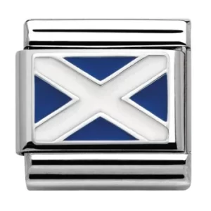 Nomination CLASSIC Silvershine Flags Scotland Charm 330207/01