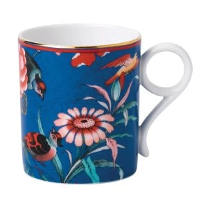 Wedgwood Paeonia Blush Mug Blue