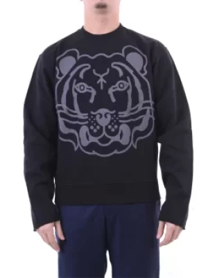 KENZO Crewneck Men Black and gray