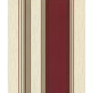 Rich Red/Gold Glitter - M0803 - Synergy - Stripe - Vymura Wallpaper